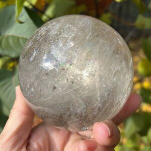 Clear (16) quartz Sphere | crystal